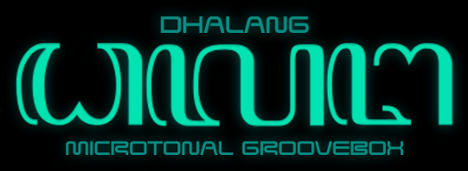 Dhalang microtonal groovebox